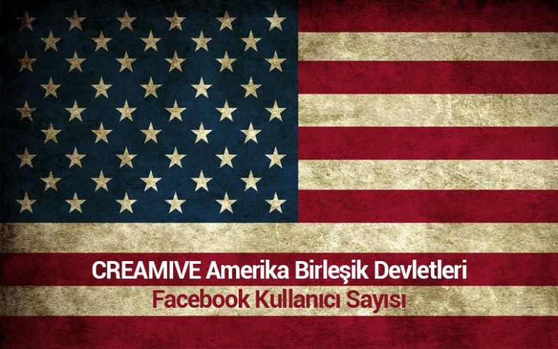 Amerika Facebook Kullanıcı Sayısı