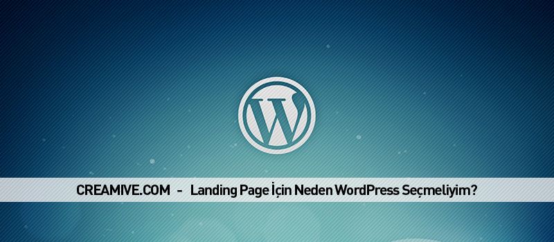 Landing Page İçin Neden WordPress Seçmeliyim?