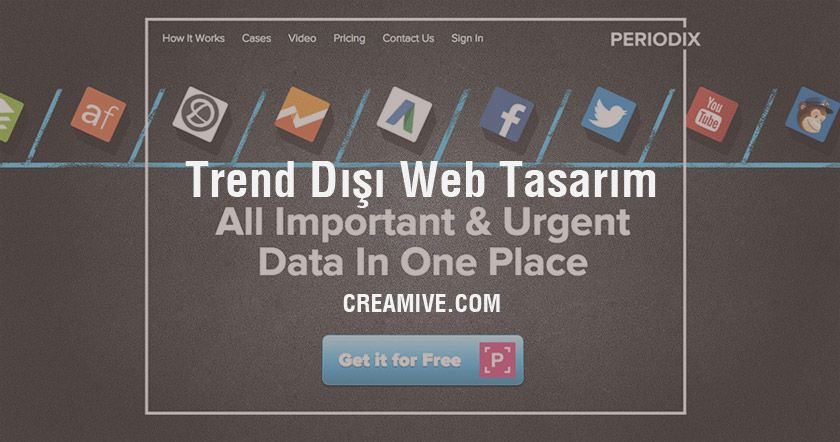 Trend Dışı Web Tasarım