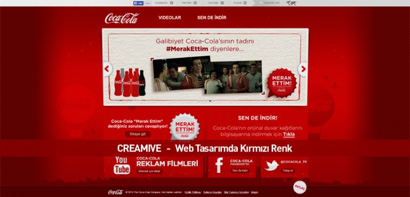 Web Tasarım Kırmızı Renk