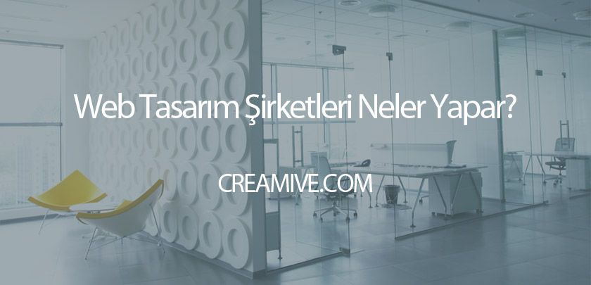 Web Tasarım Şirketleri Neler Yapar