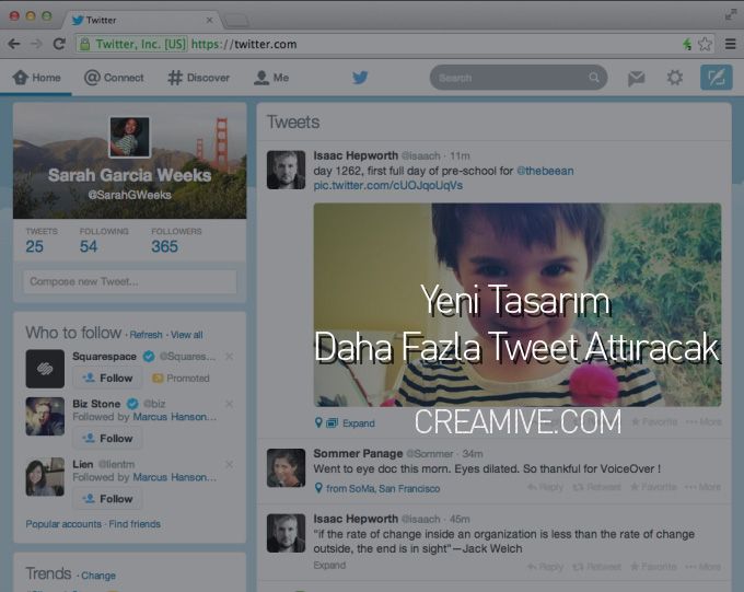 Yeni Tasarım Daha Fazla Tweet Attıracak