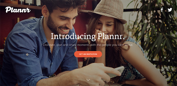 Plannr Tek Sayfa Web Tasarımı