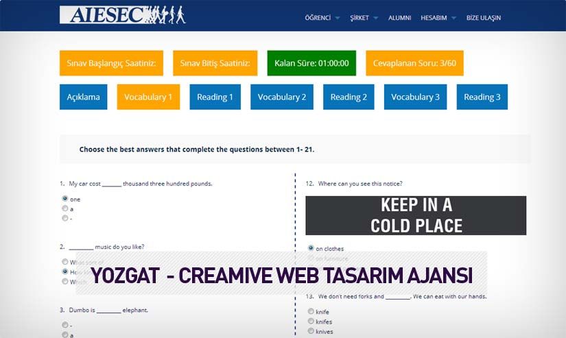 Yozgat Web Tasarım